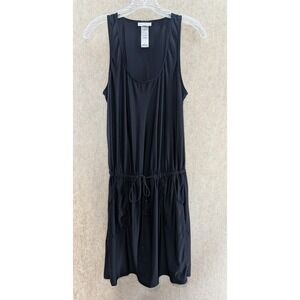 Tommy Bahama Portofino Luxe Tank Dress, Black Small